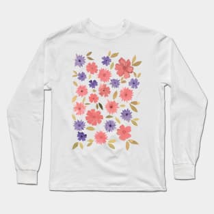 Loose floral - vintage Long Sleeve T-Shirt